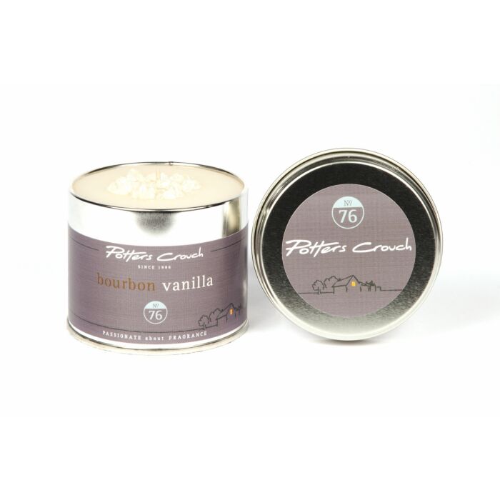 Potters Crouch - Candle Tin - Bourbon Vanilla-1